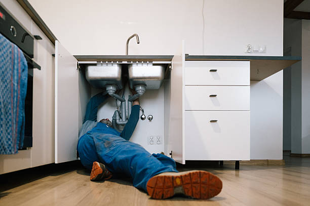 Professional Pipe Repair technician working in Nelson, VA